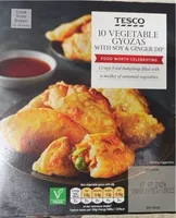 10 vegetable gyozas