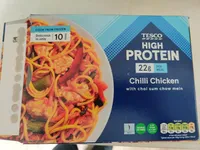 Chilli Chicken with enol sum chow mein
