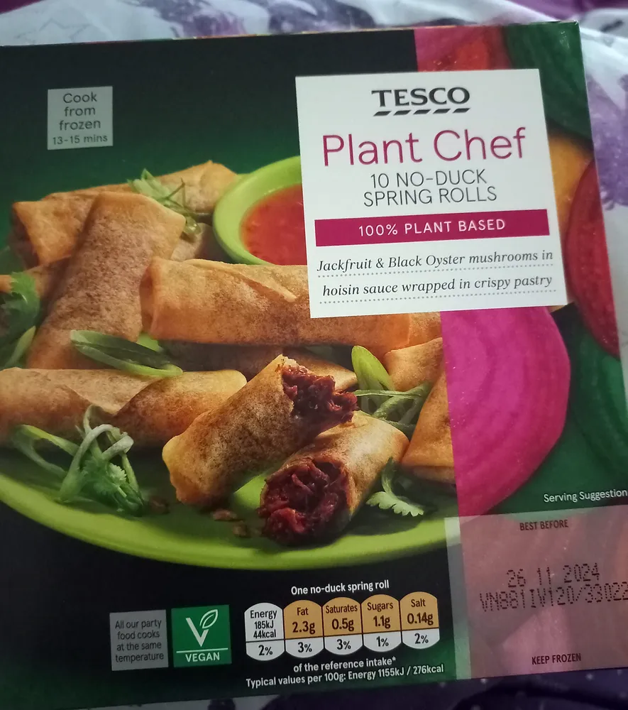 No-duck spring rolls