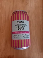 No added sugar Cream Soda