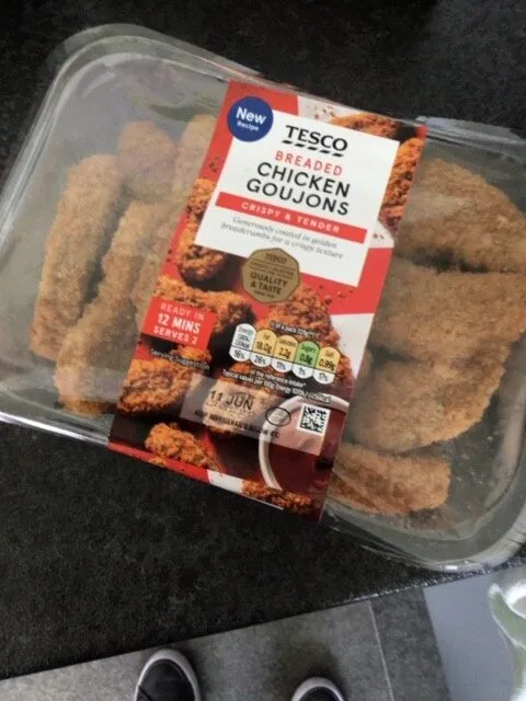 Breaded Chicken Goujons