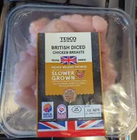 Slower Grown Diced Chicken
