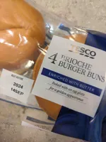 Brioche burger bun