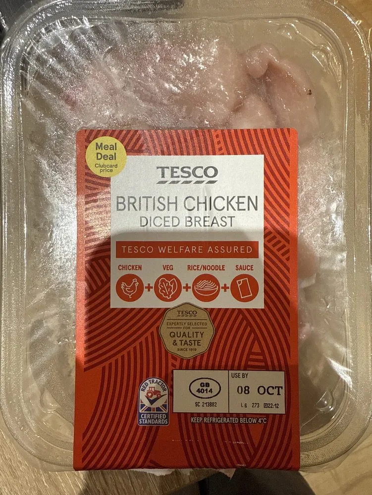 British Chicken Diced Breast
