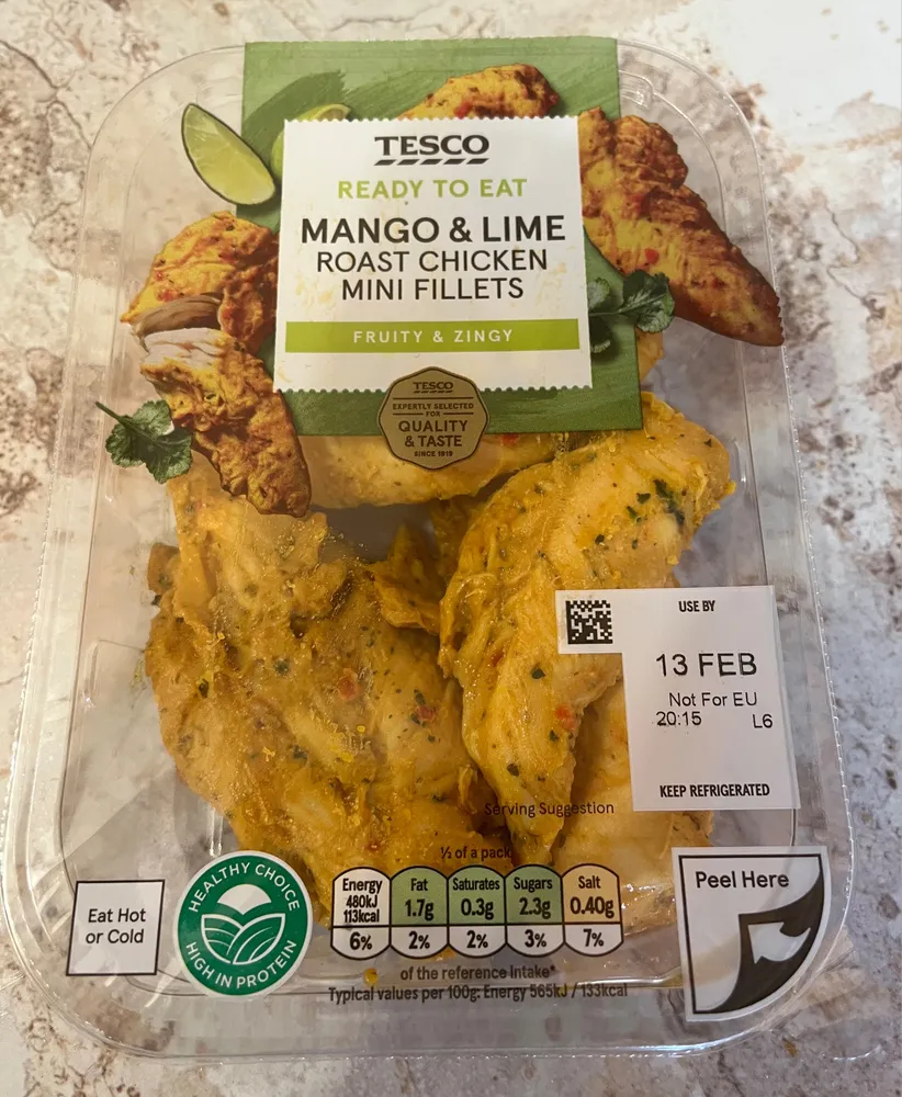 Mango & Lime Roast Chicken Mini Fillets