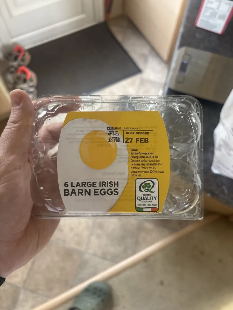 Large Irish Barn Eggs
