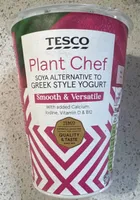 Soya alternative to greek style yogurt