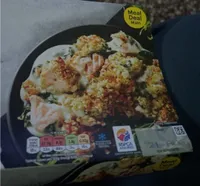 Smoked salmon gratin