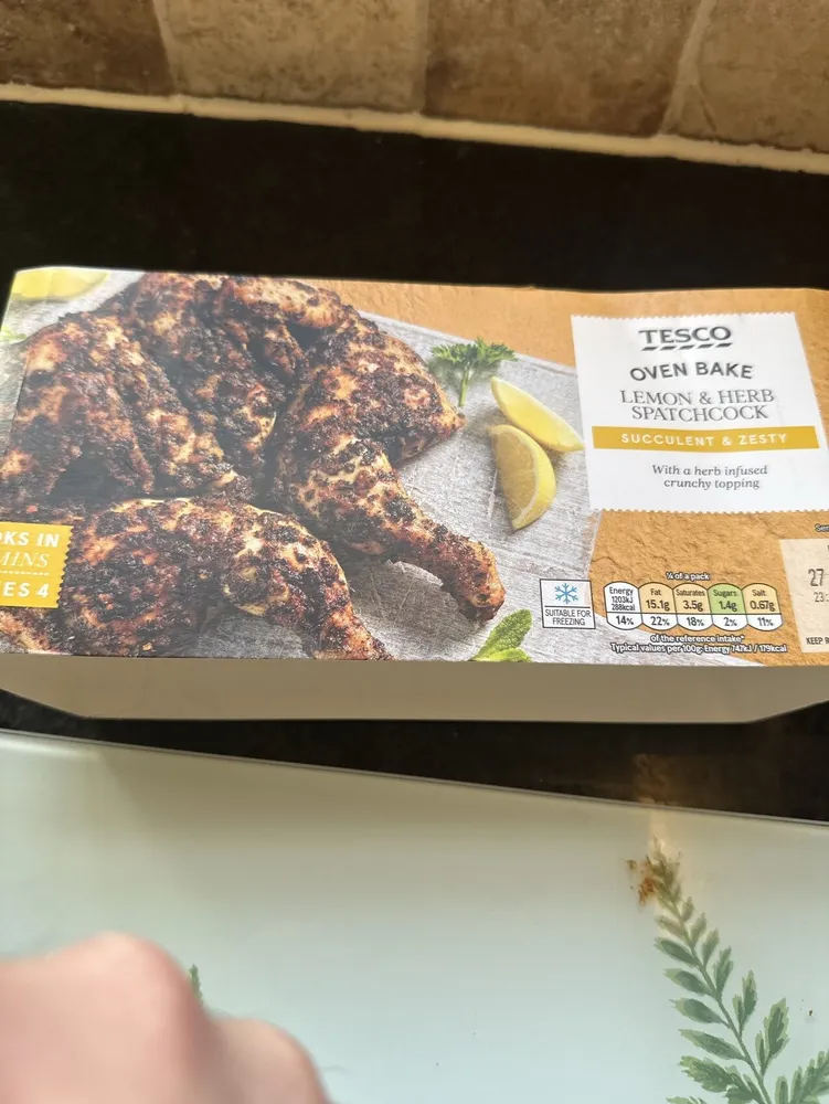 Lemon And Herb Spatchcock Chicken