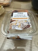 TESCO CHICKEN & SWEETCORN 100% CHICKEN BREAST Vsof