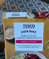 Korean style chicken thighs