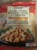 Maple honey roast peanuts and cashews