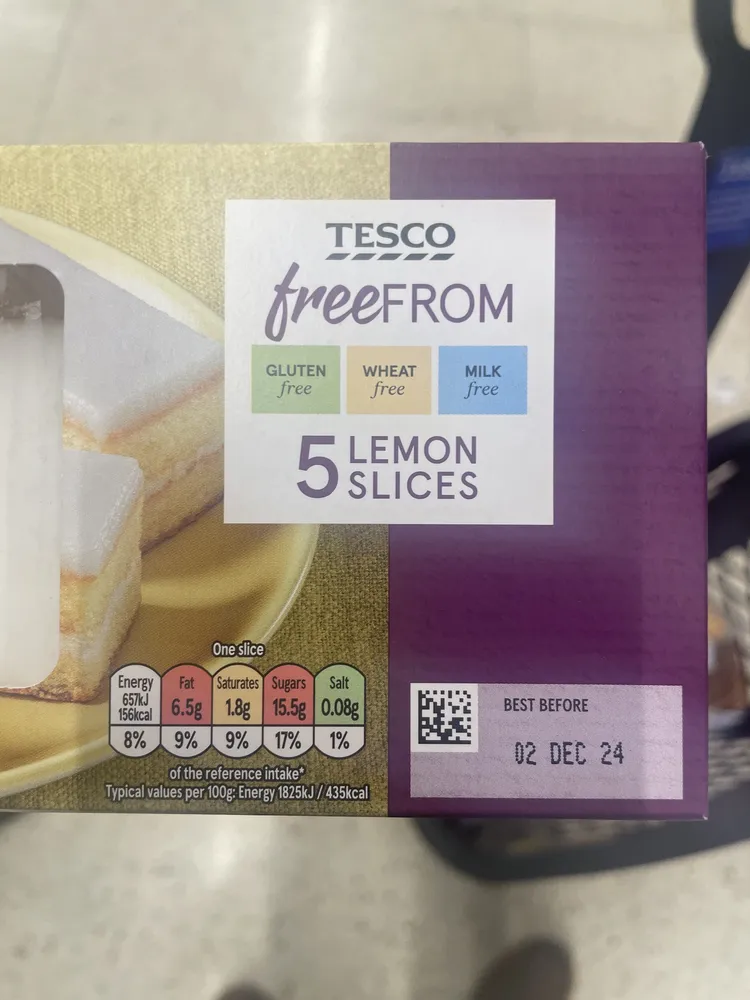 Freefrom Lemon Slices