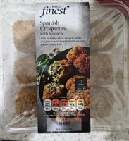 Spanish Croquetas With Spinach