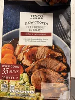 Slow Cooked Beef Brisket In Gravy