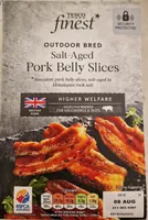 Salt Aged Pork Belly Slices