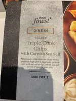 finest £8.45 TESCO finest DINE IN GOLDEN Triple Co