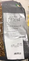 Rye, linseed, quinoa bloomer