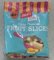 Jacks fizzy tropical fruit slices