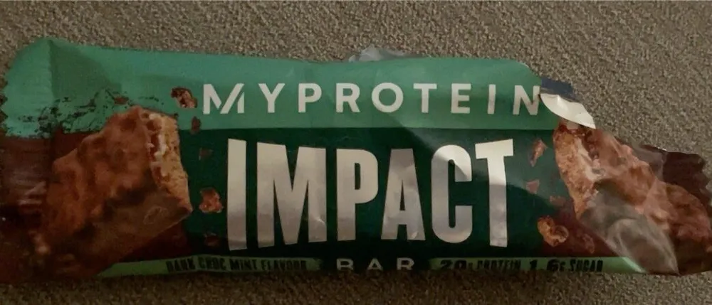 My protein impact bar dark choc
