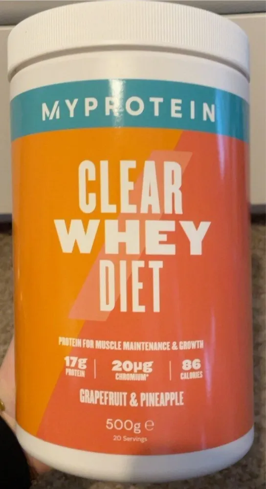 Diet Clear Whey Grapefruit & Pineapple