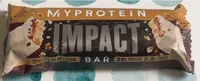 Impact whey protein cookies and cream flavored
