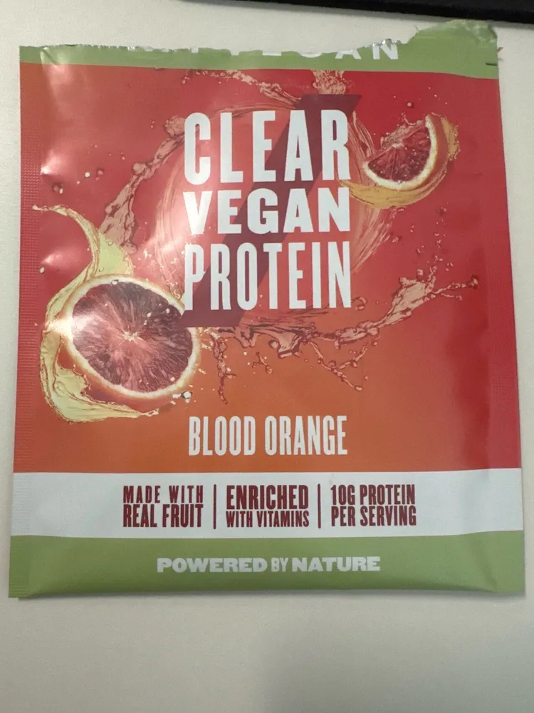 Clear Vegan Protein - Blood Orange