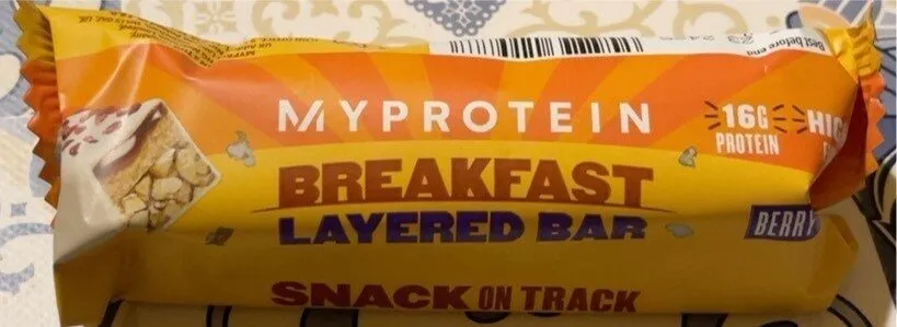 Breakfast Layered Bar