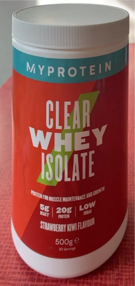 Clear whey isolate