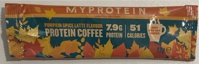 Pumpkin spice latte flavour