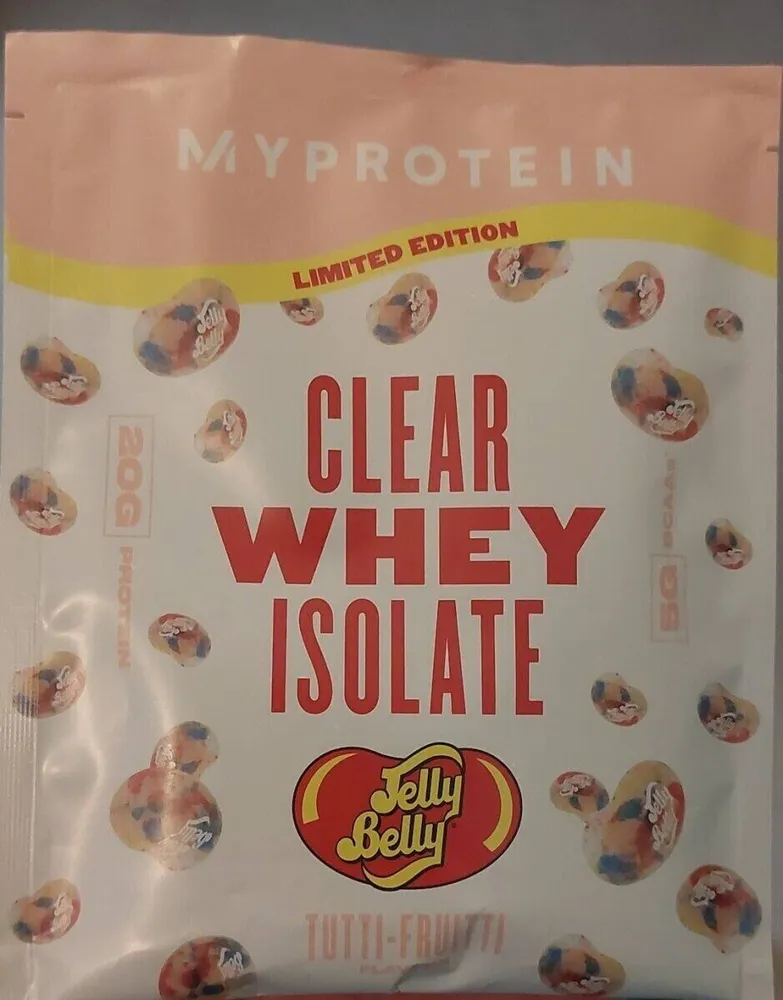 Clearing whey isolate
