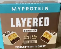 Layered bar Cookie Crumble