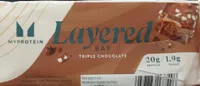 MULTILAYERED HIGH PROTEIN BAR TRIPLE CHOCOLATE FLAVOUR