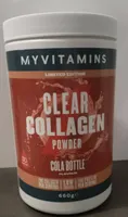Clear collagène powder