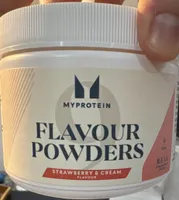 Flavour Powders: Strawberry & Cream