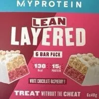 Lean Layered white chocolate raspberry