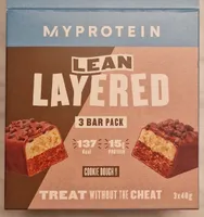Lean Layered ACookie Dough Bar
