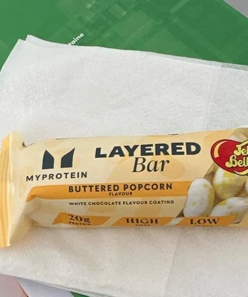 Layered Bar Buttered Popcorn