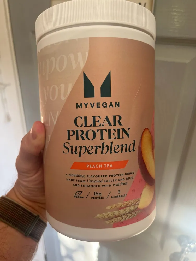 Clear Protein Peach Tea