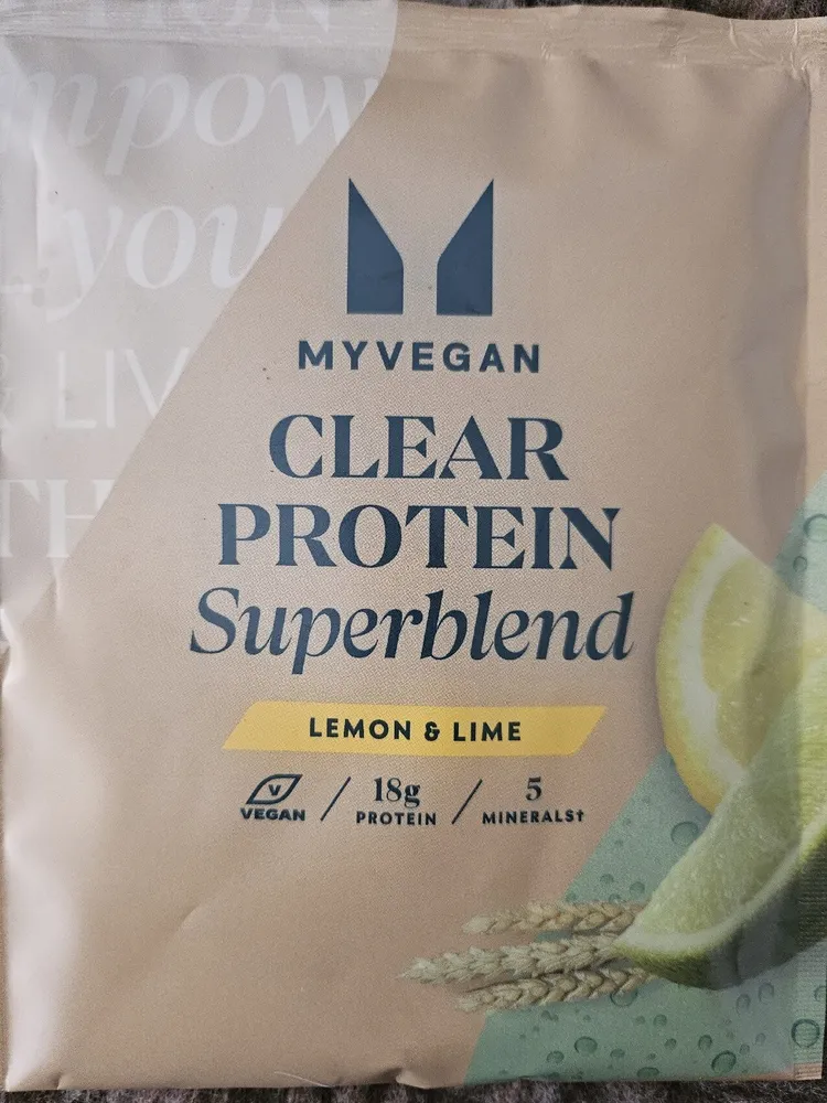 Clear Protein Superblend Lemon And Lime