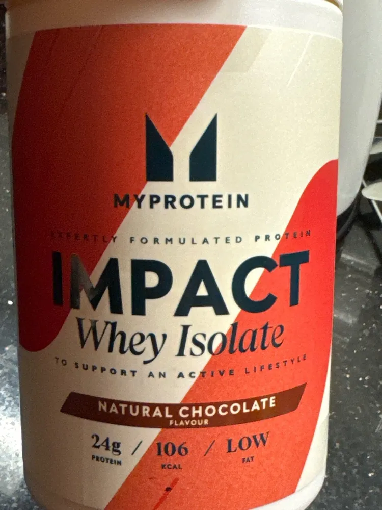 Impact Whey Isolate Natural Chocolate flavour