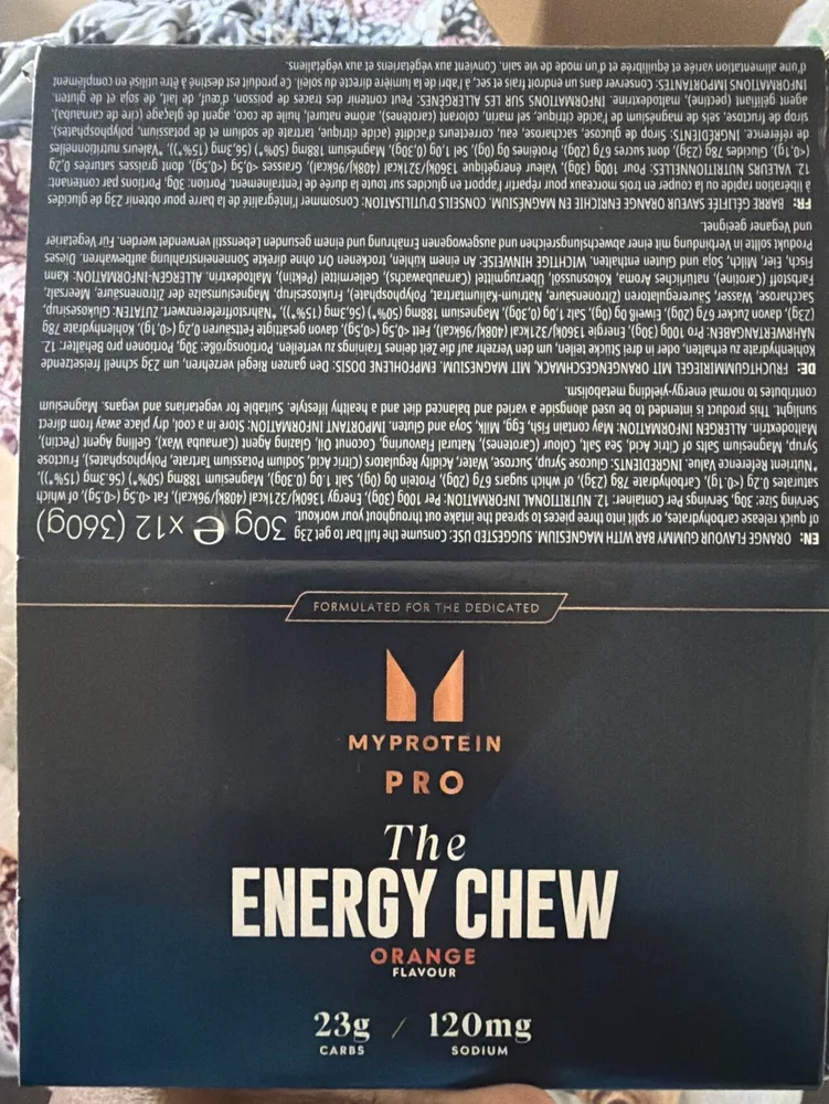 The Energy Chew Orange