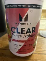 Clear Whey Isolate Fruit Punch