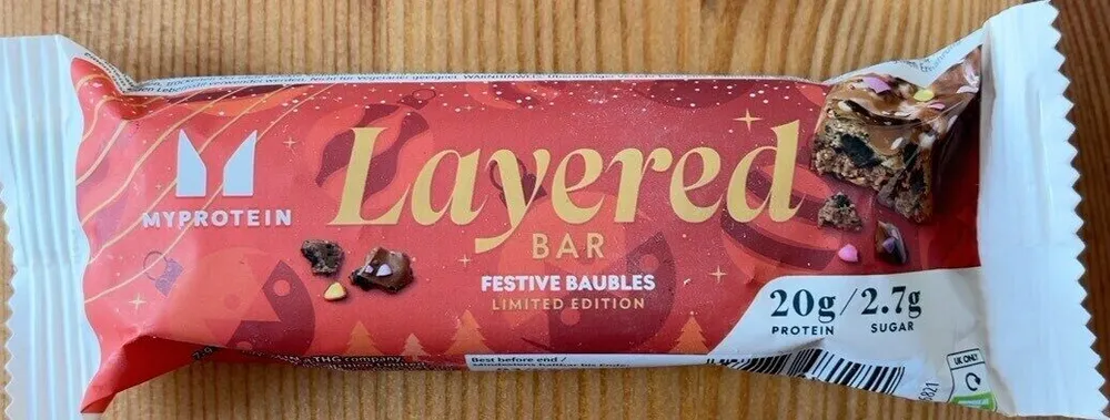 Layered Festive Baubles Bar