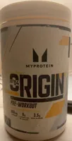 Origin Pre-workout Sour Lemonade