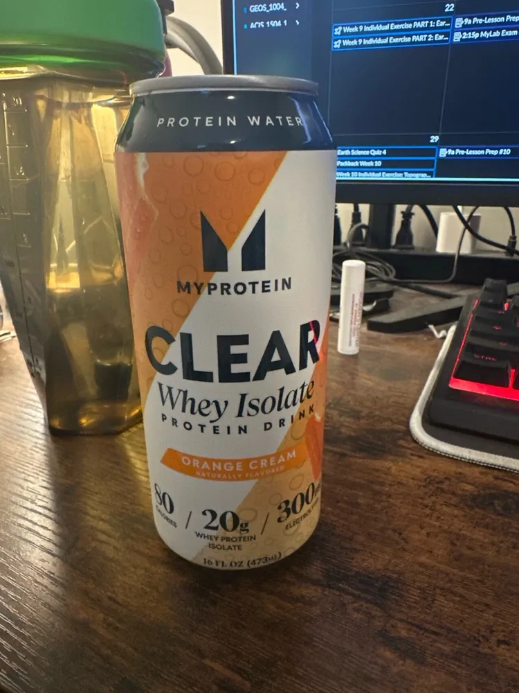 Clear Whey Orange Cream