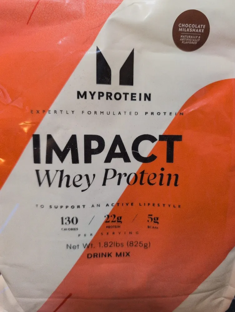 Chocolate Milkshake Impact Whey Protein