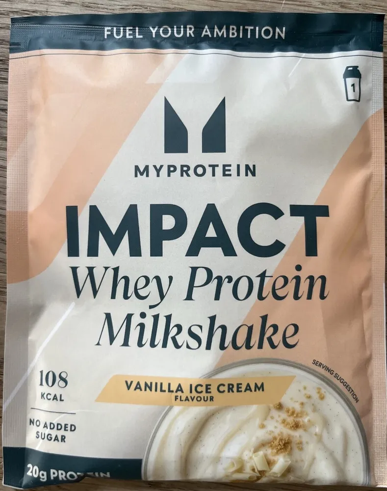Impact Whey Protein Milkshake