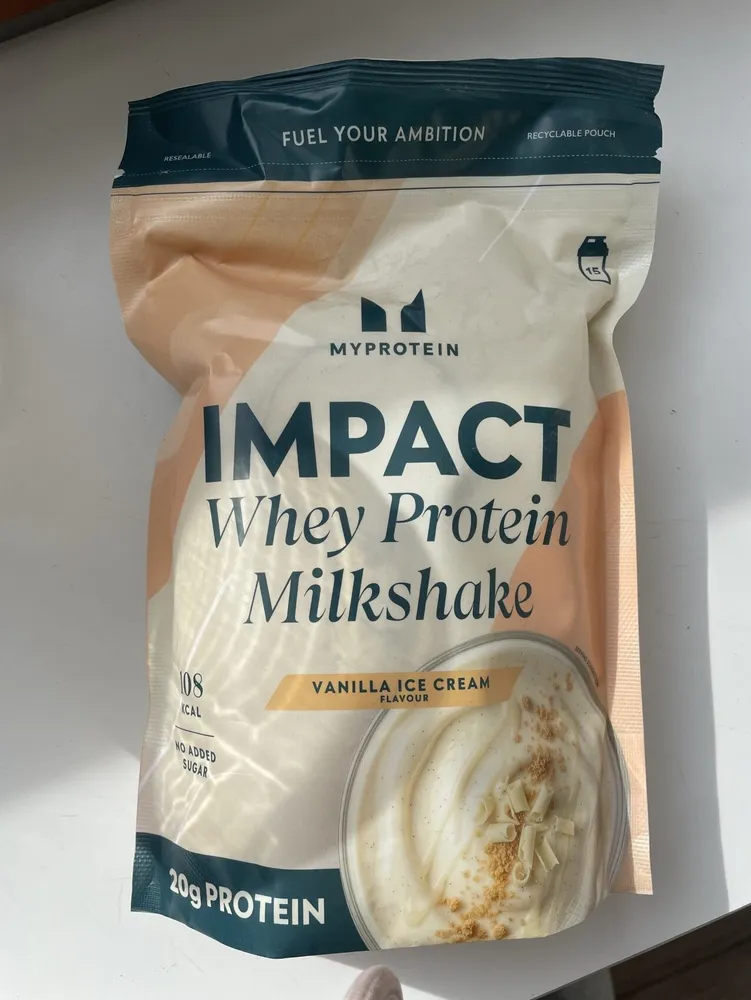 Protein Impact Whey Milkshake, Vannila Ice cream