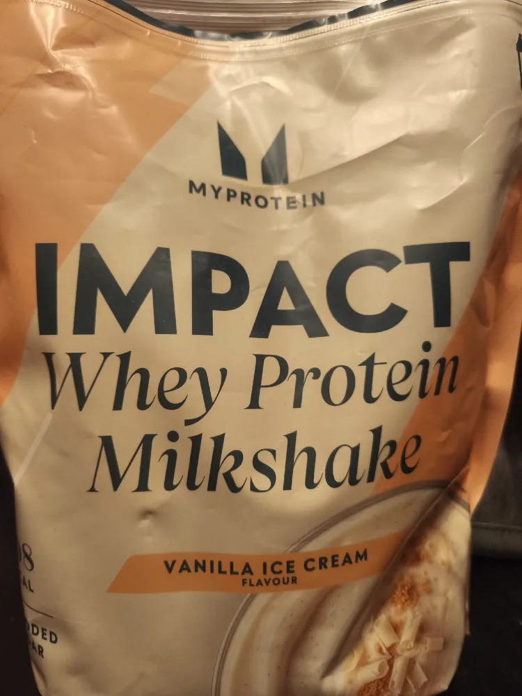 Whey protein Milkshake